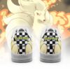 Poke Ninetales Checkerboard Pokemon Air Force Shoes