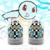 Poke Squirtle Checkerboard Pokemon Air Force Shoes