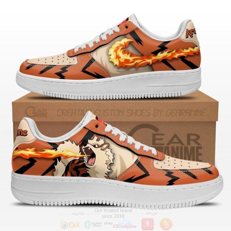 Pokemon-Arcanine-Air-Anime-Air-Force-Shoes-1