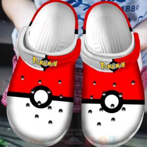 Pokemon Ball Custom Name Crocband Crocs Clog Shoes