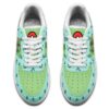 Pokemon Bulbasaur Anime Air Force Shoes