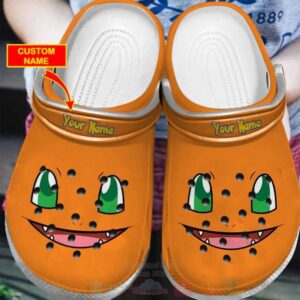 Pokemon Charmander Custom Name Custom Name Crocband Crocs Clog Shoes