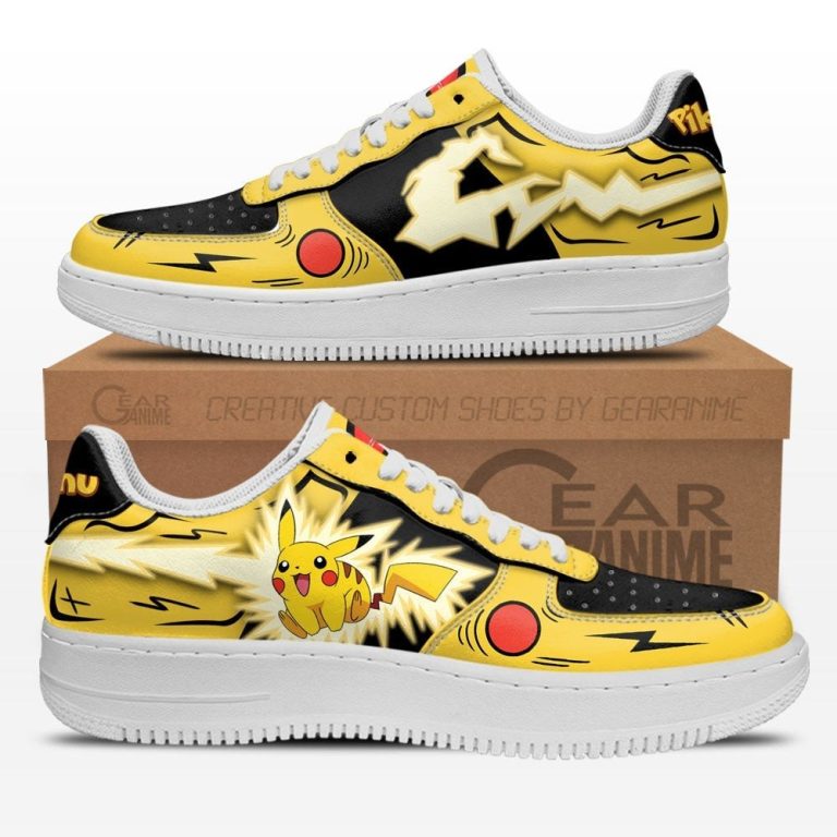 Pokemon-Pikachu-Thunderbolt-Anime-Air-Force-Shoes-1