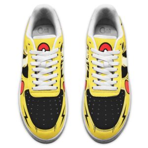 Pokemon Pikachu Thunderbolt Anime Air Force Shoes