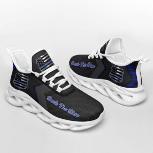 Police Back The Blue Max Soul Clunky Shoes