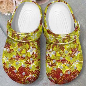 Polynesian Shark Crocband Crocs Clog Shoes