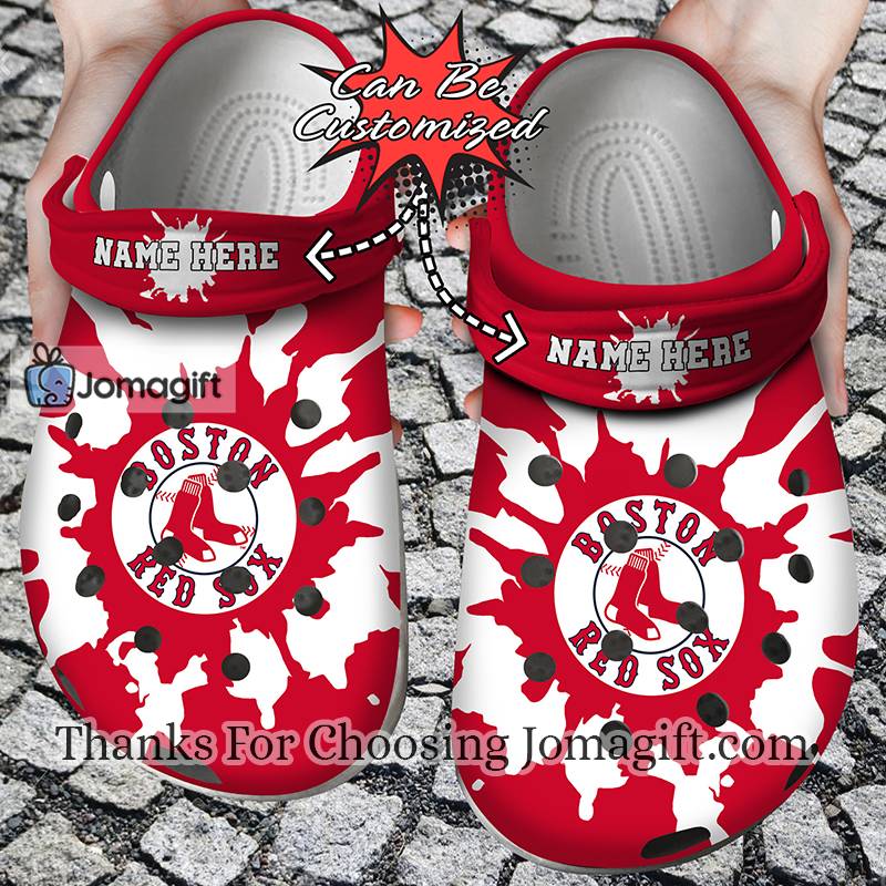 Popular-Customized-Boston-Red-Sox-Crocs-Gift-1