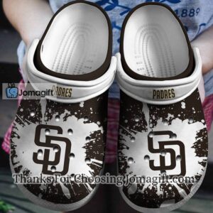 [Popular] San Diego Padres White Black Crocs Gift