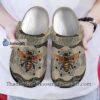 [Premium] Bee Grey Crocs Crocband Clogs Gift