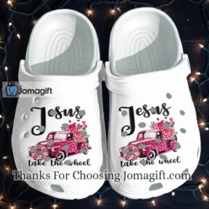 [Premium] Jesus Take The Wheel Crocs Gift