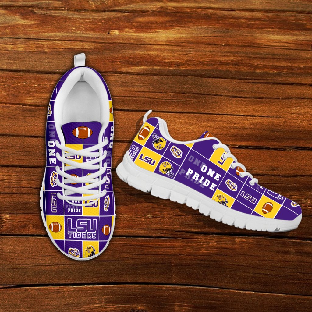 Pride Flag LSU Tigers Sneakers Pride Flag LSU Tigers Sneakers