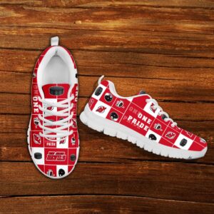 Pride Flag New Jersey Devils Sneakers
