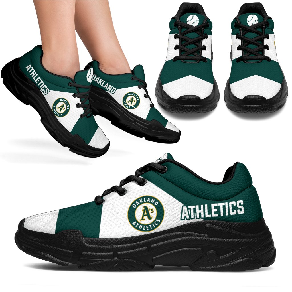 Pro-Shop-Logo-Oakland-Athletics-Chunky-Sneakers-1