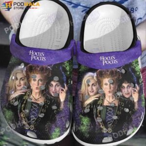 Purple Hocus Pocus Crocs Halloween Gifts