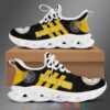 Ramones Band Black Yellow Clunky Max Soul Shoes