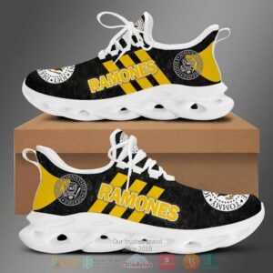 Ramones Band Black Yellow Clunky Max Soul Shoes