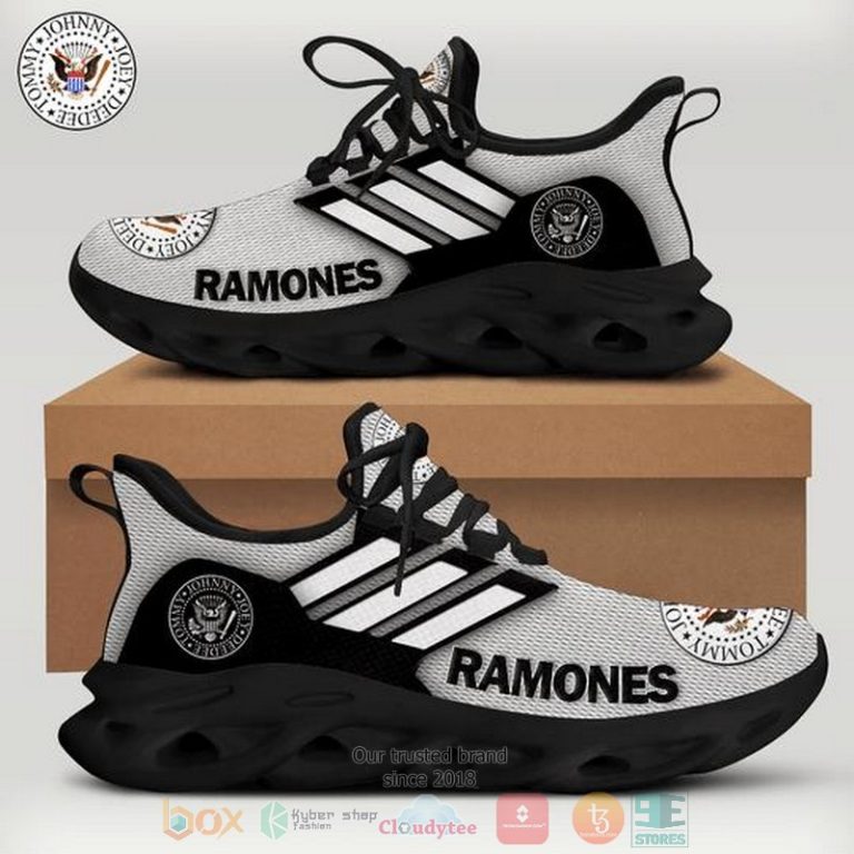 Ramones-Band-Grey-Clunky-Max-Soul-Shoes-1