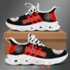Ramones Band Logo Black Red Clunky Max Soul Shoes