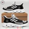 Ramones Band Logo Black White Clunky Max Soul Shoes