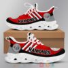 Ramones Band Logo Dark Red Black Clunky Max Soul Shoes