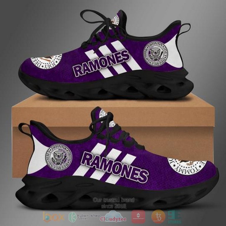 Ramones-Band-Purple-Clunky-Max-Soul-Shoes-1