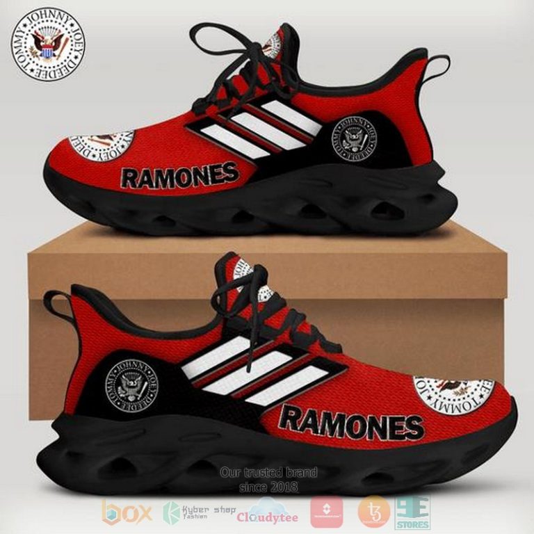 Ramones-Band-Red-White-Clunky-Max-Soul-Shoes-1