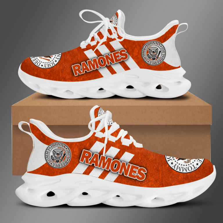 Ramones-Orange-Adidas-Clunky-Max-Soul-Shoes-1
