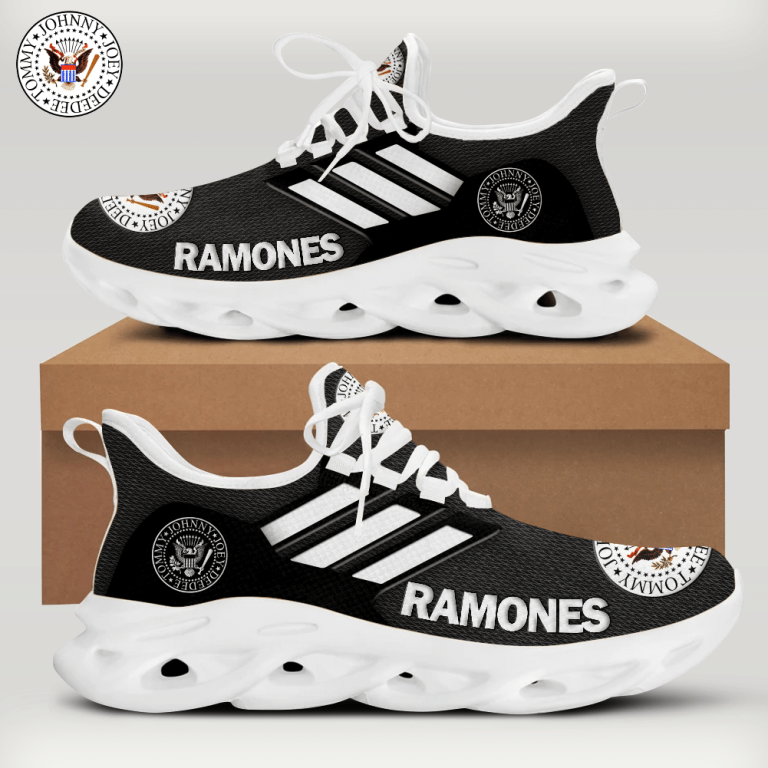 Ramones-Smoke-Black-Color-Adidas-Clunky-Max-Soul-Shoes-1