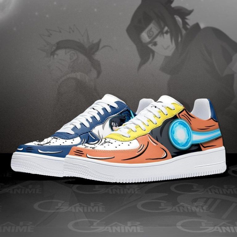 Rasengan-And-Chidori-Anime-Air-Force-Shoes-2