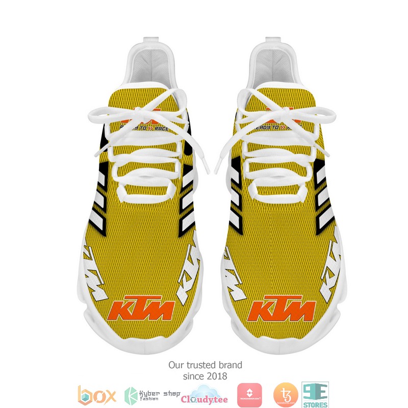 Red Bull Ktm Racing Adidas Dark Yellow Clunky Sneaker Shoes Red Bull Ktm Racing Adidas Dark Yellow Clunky Sneaker Shoes