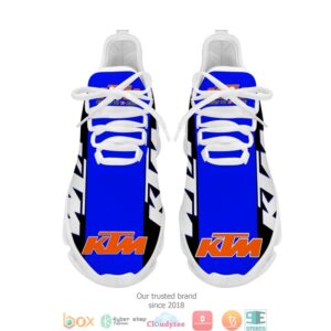 Red Bull Ktm Racing Adidas Ocean Blue Clunky Sneaker Shoes