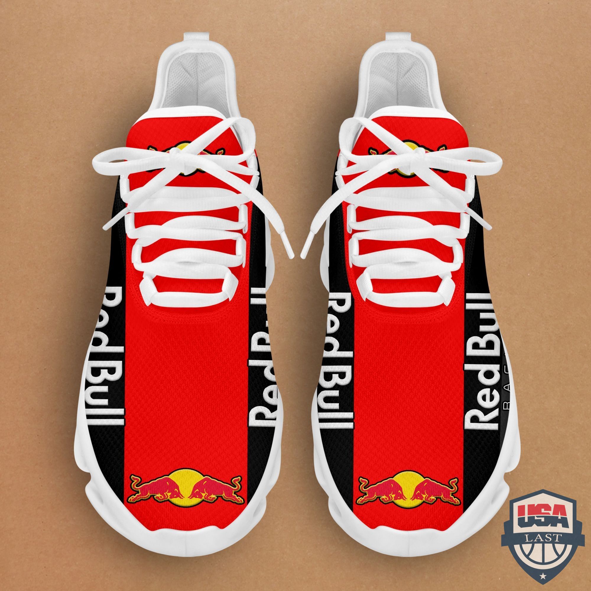 Red Bull Racing Max Soul Shoes Red Version Red Bull Racing Max Soul Shoes Red Version