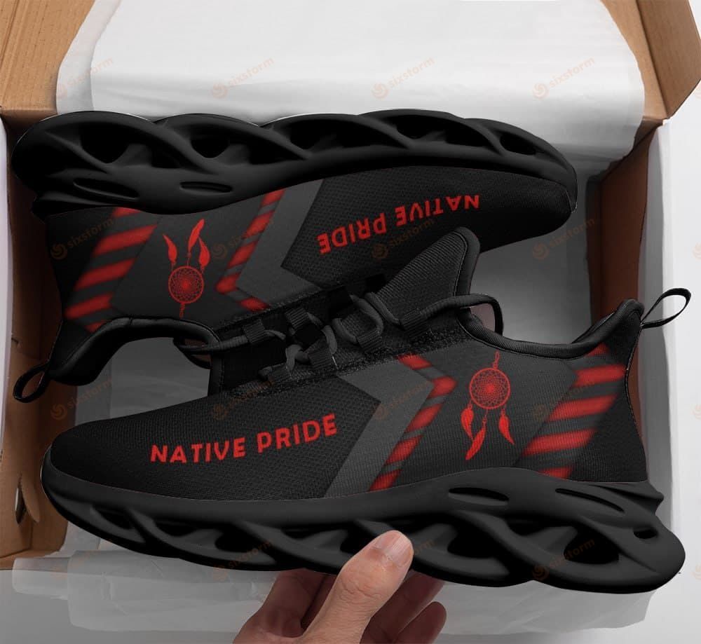 Red-Native-Pride-Clunky-Max-Soul-Shoes-2