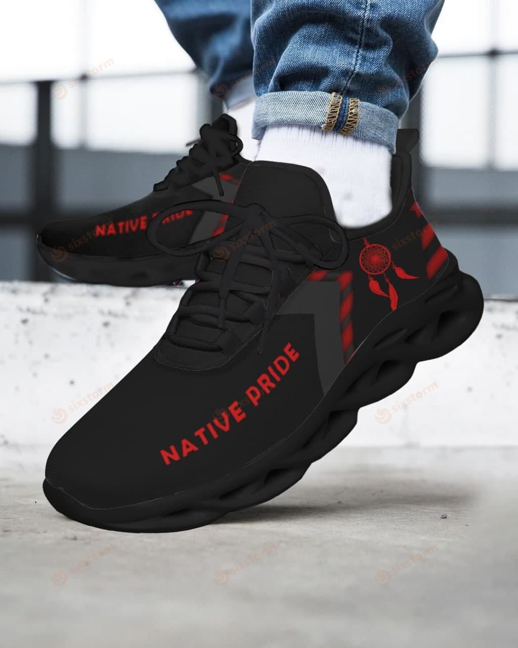Red-Native-Pride-Clunky-Max-Soul-Shoes-3-1