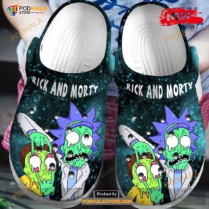 Rick And Morty Crocband For Unisex & Kids Crocs Clog Shoes