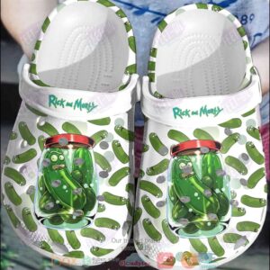 Rick And Morty Cucumber Crocband Crocs Clog Shoes