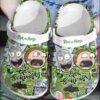 Rick And Morty Green Crocband Crocs Clog Shoes