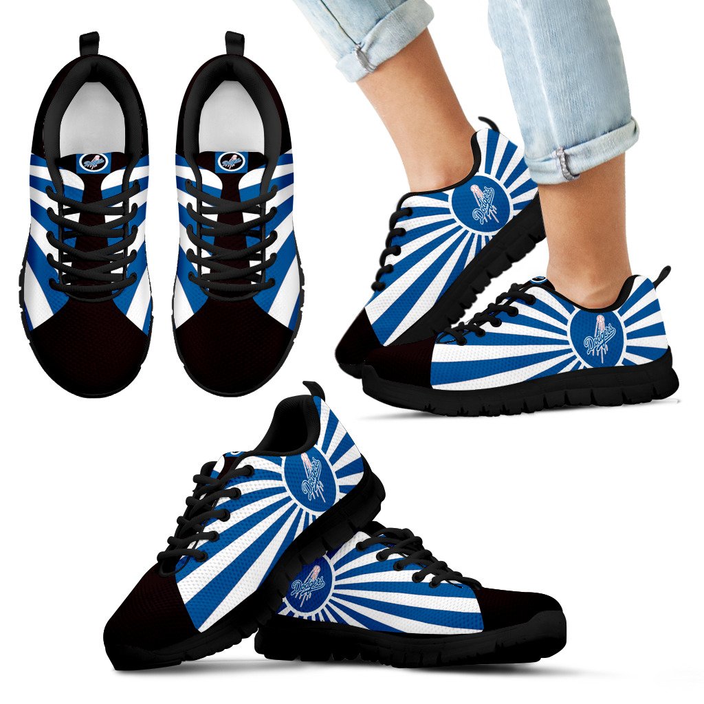 Rising Sun Sparkling Tremendous Los Angeles Dodgers Sneakers Rising Sun Sparkling Tremendous Los Angeles Dodgers Sneakers