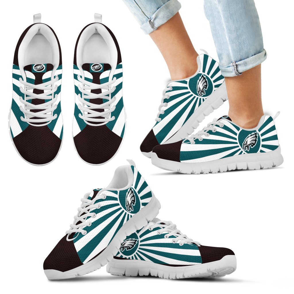 Rising-Sun-Sparkling-Tremendous-Philadelphia-Eagles-Sneakers-1
