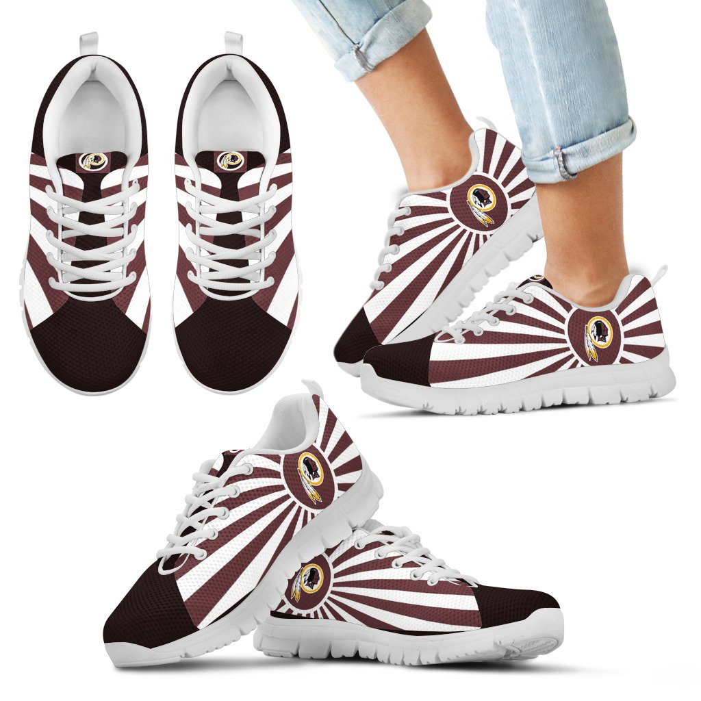Rising-Sun-Sparkling-Tremendous-Washington-Redskins-Sneakers-1