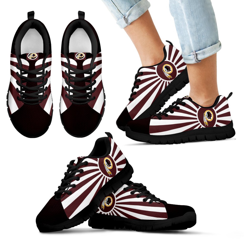 Rising Sun Sparkling Tremendous Washington Redskins Sneakers Rising Sun Sparkling Tremendous Washington Redskins Sneakers