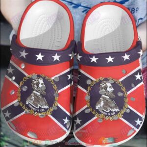 Robert E Lee Crocband Crocs Clog Shoes