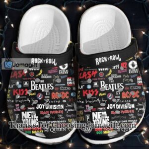 Rock And Roll Beatles Crocs Gift