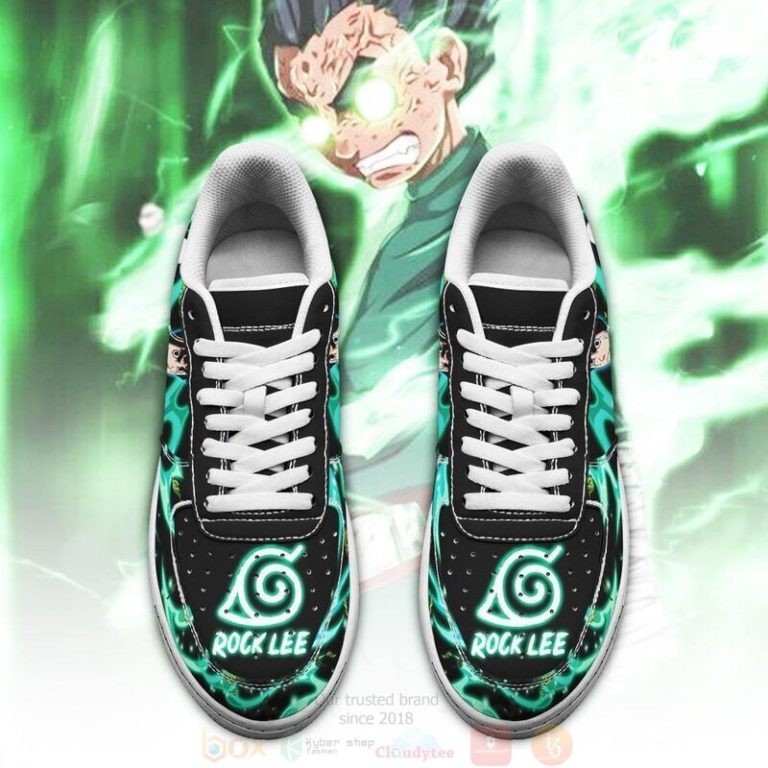 Rock-Lee-Anime-Leather-Air-Force-Shoes-2