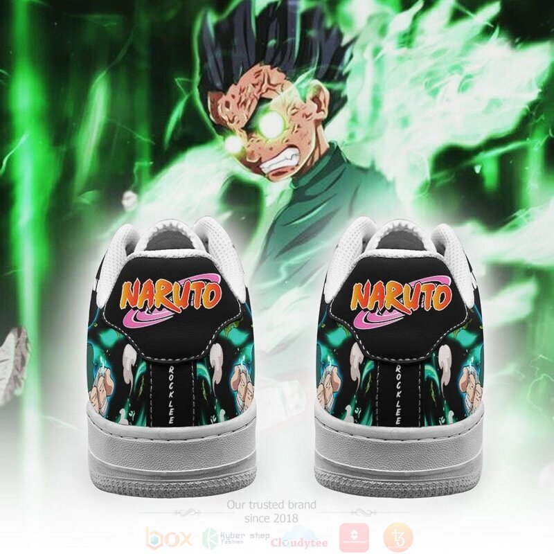 Rock Lee Anime Leather Air Force Shoes Rock Lee Anime Leather Air Force Shoes