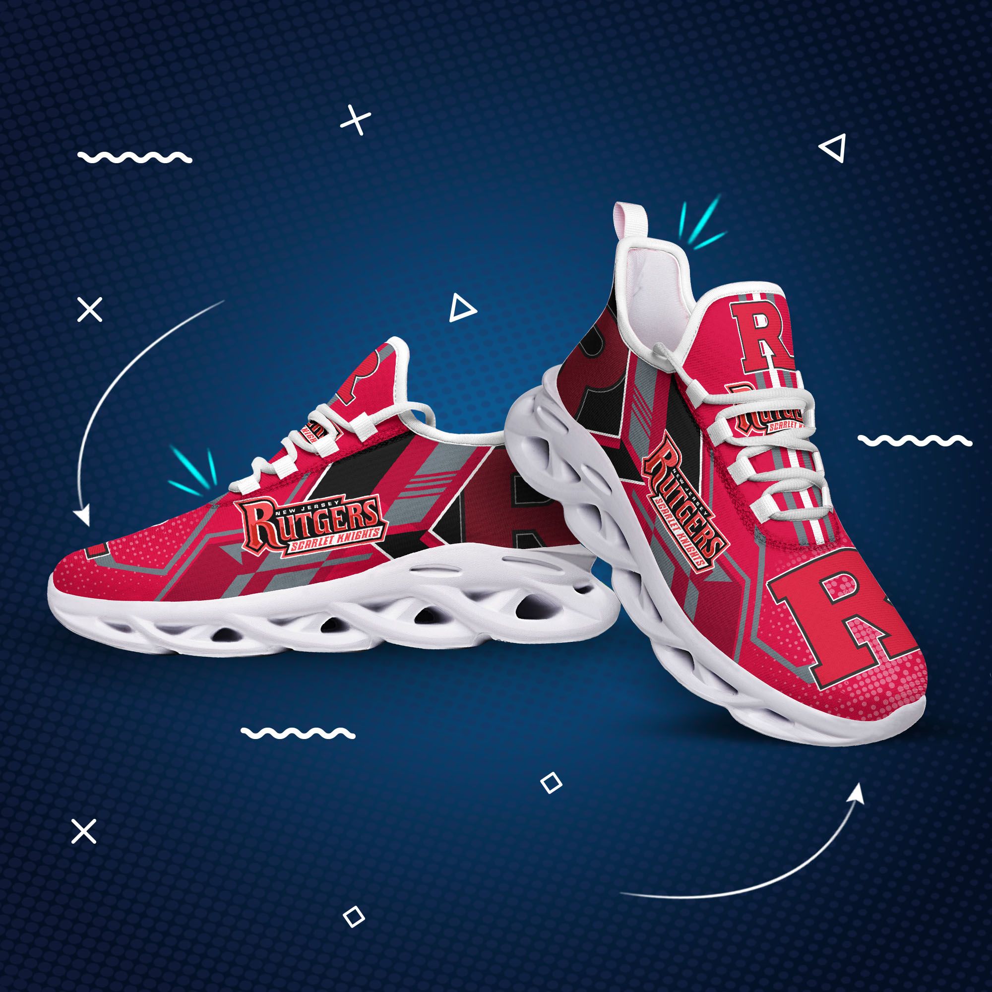 Rutgers-Scarlet-Knights-Max-Soul-Clunky-Shoes-3