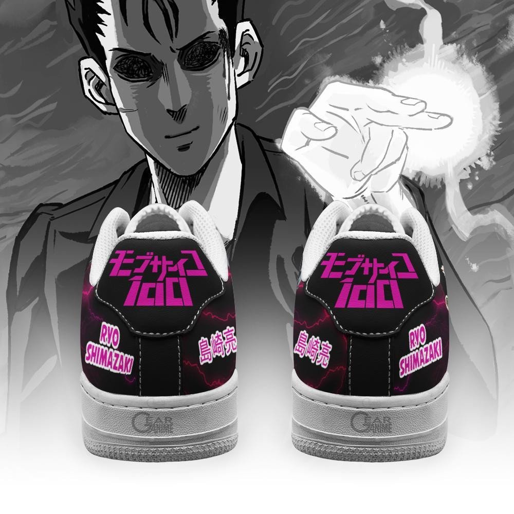 Ryo Shimazaki Mob Pyscho 100 Anime Air Force Shoes Ryo Shimazaki Mob Pyscho 100 Anime Air Force Shoes