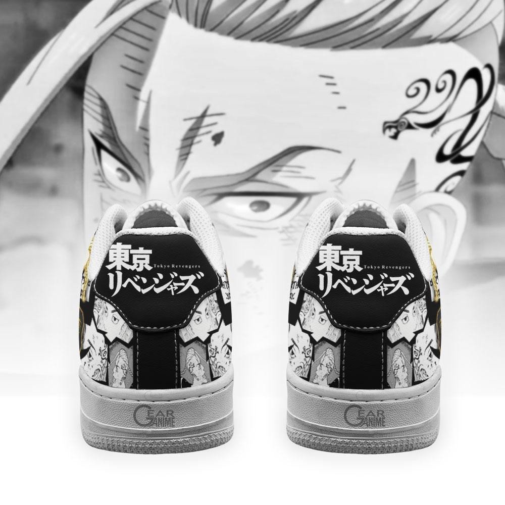 Ryuguji Ken Draken Anime Tokyo Revengers Air Force Shoes Ryuguji Ken Draken Anime Tokyo Revengers Air Force Shoes