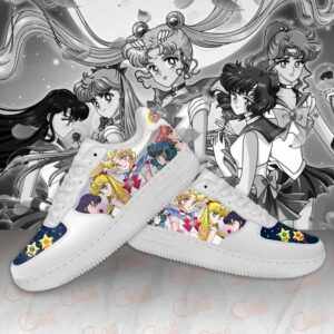 Sailor Team Sailor Anime Air Force Shoes