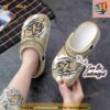 Saints Crocs Personalized New Orleans Saints Football Ripped Claw Crocs Clog Shoes